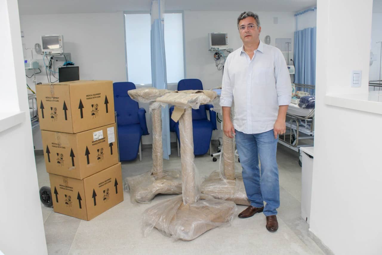 equipamentos para uti hospital municipal de itu prefeito guilherme gazzola